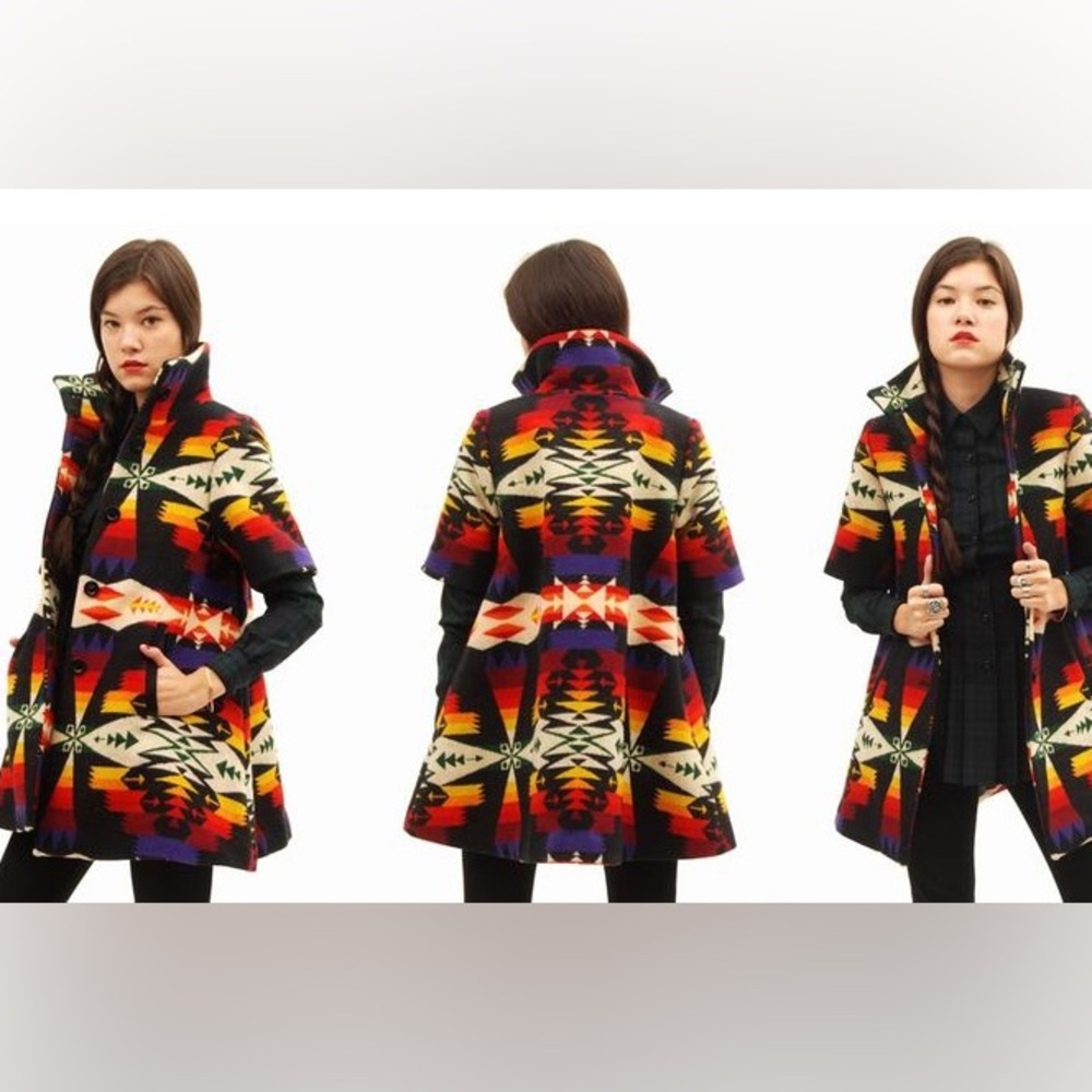 Pendleton x Opening Ceremony | * RARE Trapeze coat | Small